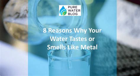 water tastes metallic from one sink in house|what makes water taste weird.